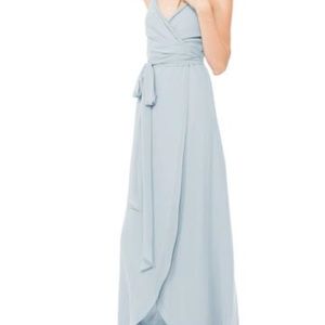 Joanna August - Parker Long Blue Dress - EXCELLENT